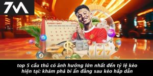 Top 5 Cầu Thủ Có Ảnh Hưởng Lớn Nhất Đến Tỷ Lệ Kèo Hiện Tại: Khám Phá Bí Ẩn Đằng Sau Kèo Hấp Dẫn