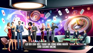 Lợi ích của việc tham gia cộng đồng người chơi casino online